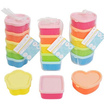1.99 MINI STORAGE CONTAINERS 5 PACK 2.7 OZ